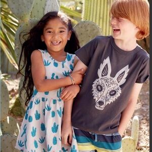 Tea Collection México | Gray Cactus Dress